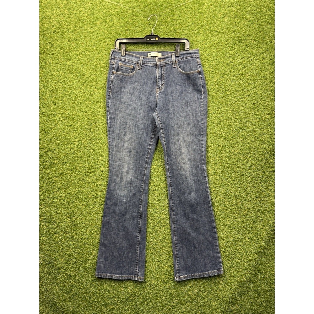 Levis 515 Bootcut Jeans Womens 8 Stretch Western Boho Chic Casual 32x32